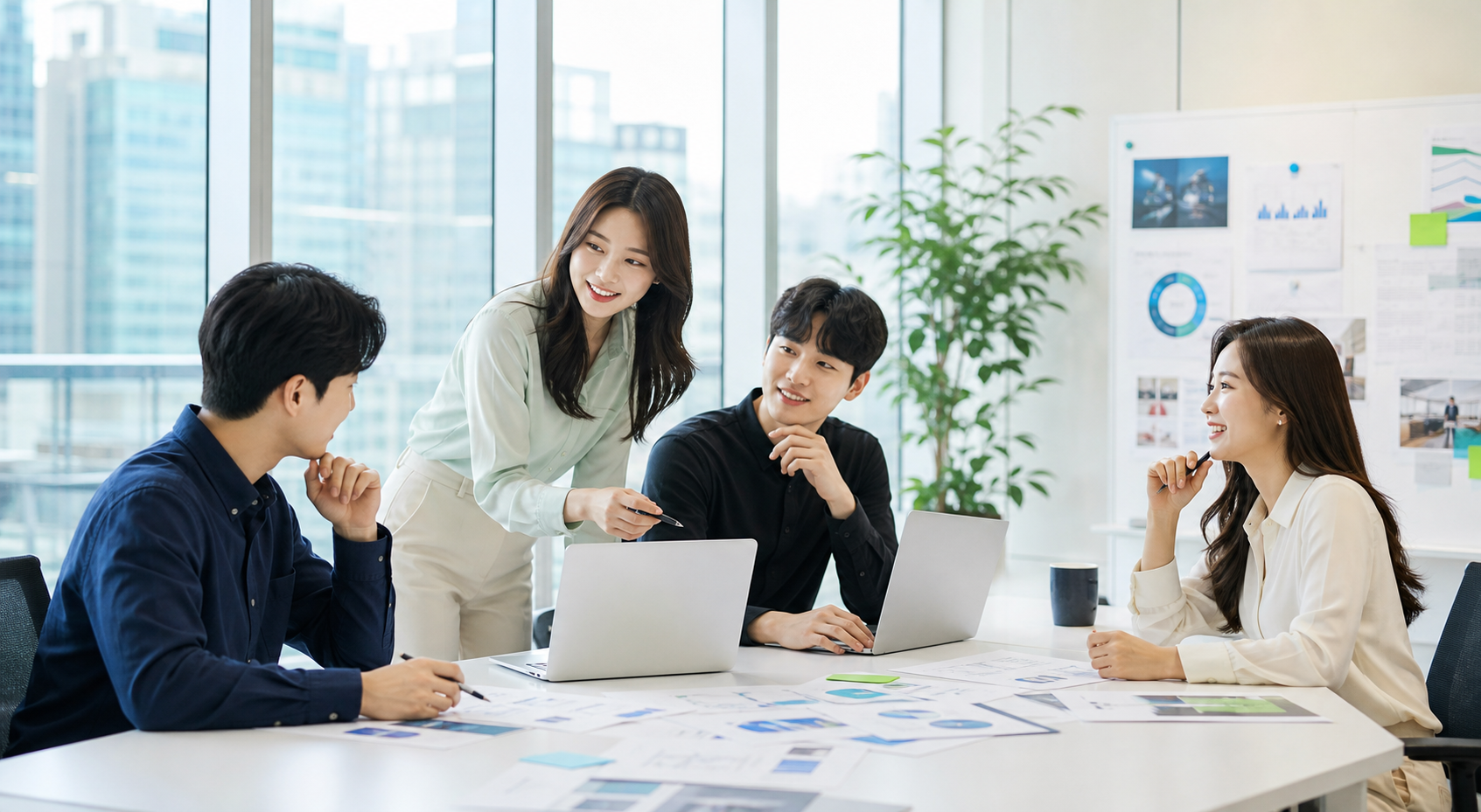디지털 제품을 함께 설계하는 한국인 RR COMPANY 제작팀
